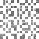 Мозаика Crystal Серо-белая 30x30