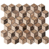 CV20140 Мозаика Natural Stone Mos. Cubic Polished Mix 30.5x30.5