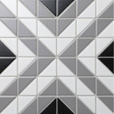 TR2-CL-SQ2 Мозаика Albion Cube Grey