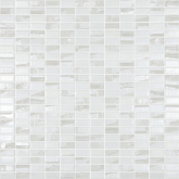 Мозаика Bijou White (на сетке) 31.7x31.7