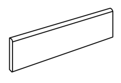 Плинтус Ground R.Silver/8X45.6/R 8x45.6