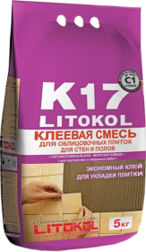 Клей на цементной основе K17 LITOKOL 5кг