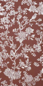 УТ-00025899 Декор Chromagic Floral Bordeaux Ret 120x60