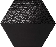 Декор Hexamix Opal Deco Black 33x28.5