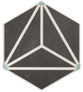 54846 Керамогранит Osaka Charcoal 28.5x33