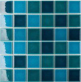LWWB83333 Мозаика Homework Crackle Green Mixed Glossy 30.6x30.6