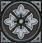 Декоративная вставка Вставки напольные W-41 6x6