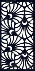 Декор Mira Black Decore High gloss 60x120