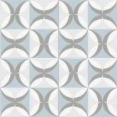 Плитка Hydraulics Cut Narbonne Light Blue 45x45