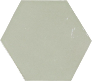 122083 Плитка Zellige Hexa Mint 10.8x12.4