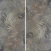 303525 Керамогранит Wallpapers Golden fern (mix 2) rett 60x120