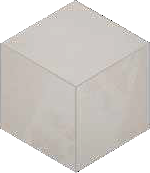 Mosaic/LN00_NS/TE00_NS/25x29/Cube Декор Luna LN00-TE00 White Cube Неполированный 25x29