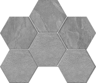 Mosaic/LN03_NS/TE03_NS/25x28.5/Hexagon Декор Luna LN03 TE03 Hexagon 25x28.5 непол