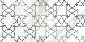 16015 Декор Royal Stone Белый узор 29.8x59.8