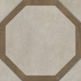 16066 Керамогранит Ivo Серый рельеф 29.8x29.8