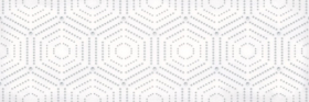 1664-0183 Декор Парижанка Геометрия белый 20x60