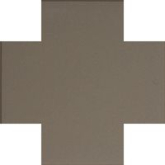 Керамогранит Метлахская плитка 070CRGRP Cross 7 Pale Grey GRP 7x7