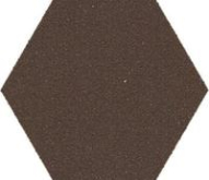 Керамогранит Метлахская плитка 100HEBRU hex.10 Brown BRU 10x11.5