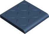 Ступень Метлахская плитка 1001B0RBEF BR10 REL DARK BLUE BEF 10x10