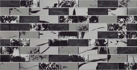 DW9GLB99 Декор Glent Black 50x24.9