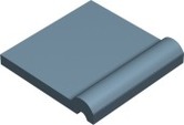 Керамогранит Метлахская плитка 100FG0BEU POOL EDGE BLUE BEU10x10