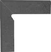 Плинтус Semir Grafit Цоколь левый