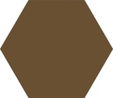 Керамогранит Метлахская плитка 150HE0ANT hex.15 Charcoal ANT 14.9x17.3