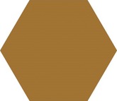 Керамогранит Метлахская плитка 150HE0CAF hex.15 Coffee CAF 14.9x17.3