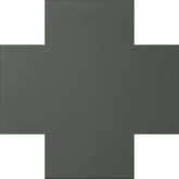 Керамогранит Метлахская плитка 070CRVEF Cross 7 Dark Green VEF 7x7