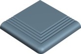 Ступень Метлахская плитка 1002N0BEU 2NM10 BLEU BEU 10x10