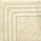 Ступень Scandiano Beige stopnica narozna 30x30