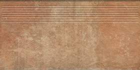 Ступень Scandiano Rosso Stopnica Prosta Str 30x60