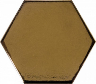 23837 Плитка Hexagon Scale Wall Hexagon Metallic 10.7x12.4