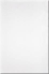 Плитка Однотонная плитка Белый глянцевая 20x30