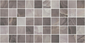 Плитка Палермо Мозаичная темная 50x25