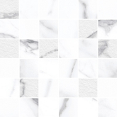 72801 Декор Extremewhite Statuario MSC.48 Bianco Mix 30x30