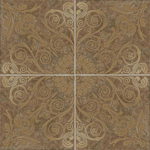 СК010 Панно Dynasty ROSONE LUX RUST 80*80 80x80