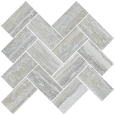 Мозаика Travertini Серый 28x31.5