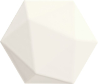 Плитка Origami White hex 12.5x11