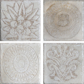 ZHA1 Декор Kyrah BR 1-4 Moon White 20x20