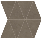 A7CQ Мозаика Boost Natural Umber Mosaico Rhombus 36.7x33.8
