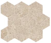 A7CV Мозаика Boost Stone Cream Mosaico Hex 25x28.5
