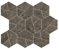 A7C1 Мозаика Boost Stone Tobacco Mosaico Hex 25x28.5