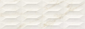 M4PF Плитка Marbleplay Wall Ivory Struttura Gem 3D Rett. 30x90