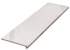 Ступень Silk Peldano Statuario Calipso Фронтальная 120x33