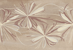 587892001 Декор Sonnet Dec. Beige Flower 50.5x20.1