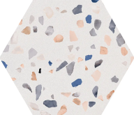 015.122.0558.10382 Керамогранит Doria Hex.Multi Матовый 25.8x29