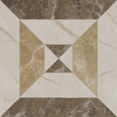 TOC003 Декор Бикуш Грань Глянцевый 9.8x9.8