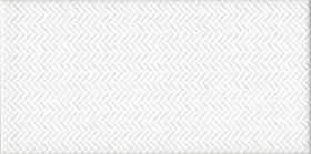 19074 Плитка Пальмейра Белая Матовая 20x9.9