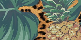 HGD/A497/19056 Декор Пальмейра 5 20x9.9